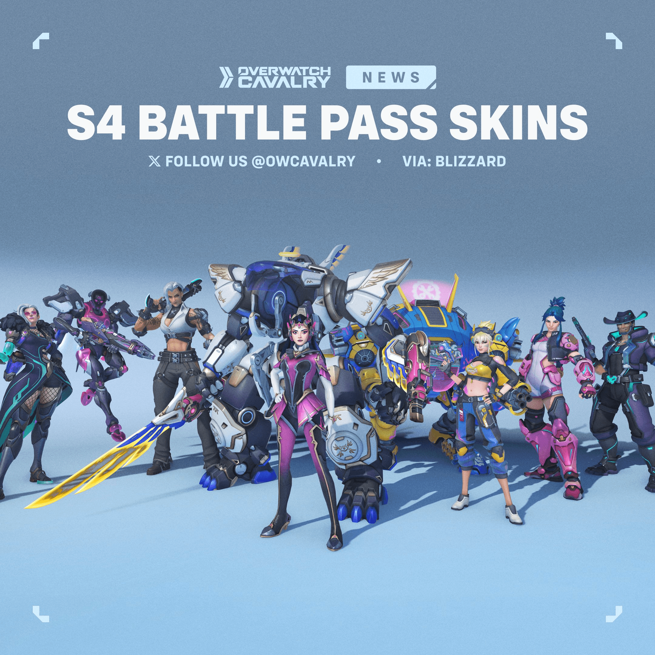 Skins del Battle Pass de Overwatch Season 4 Heroes of Busan
