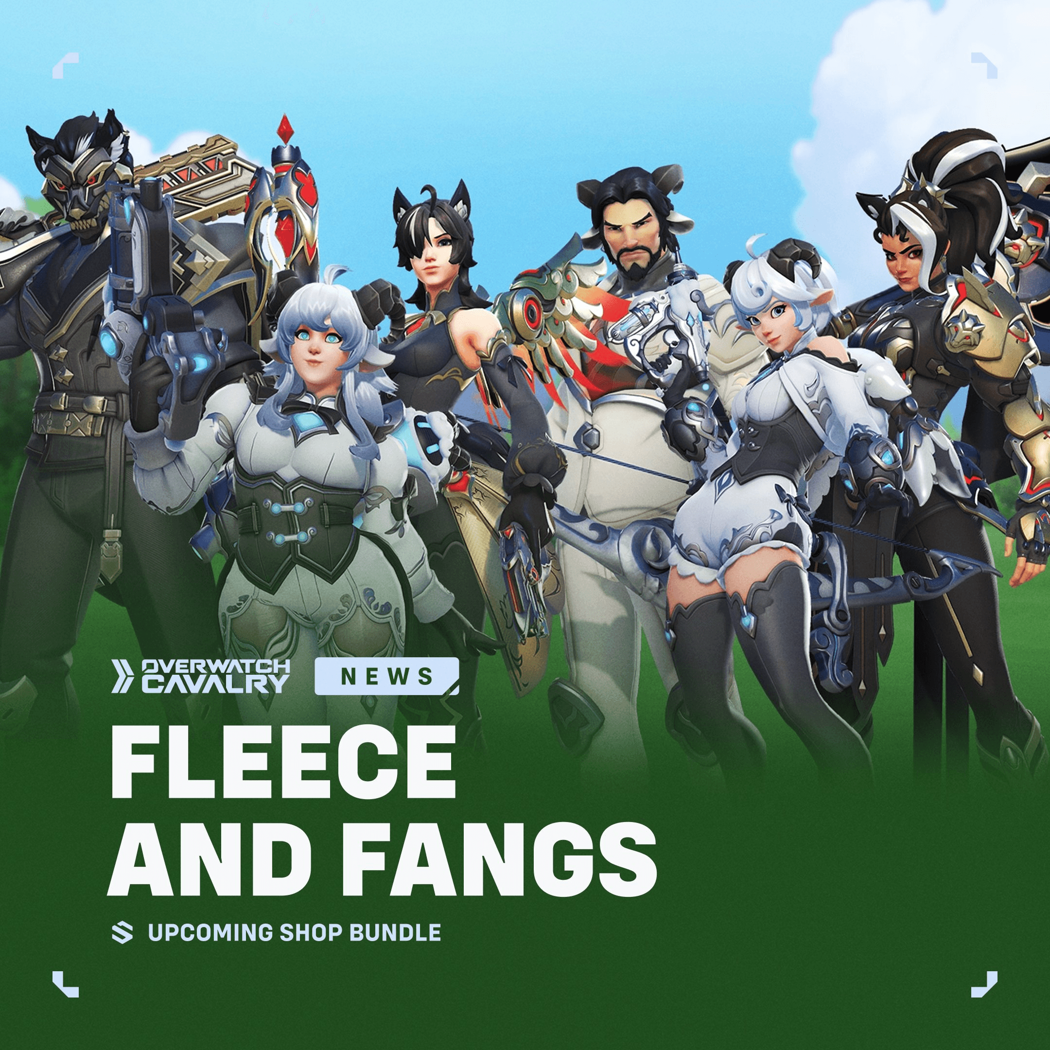 Bundle Fleece and Fangs de Overwatch Season 4