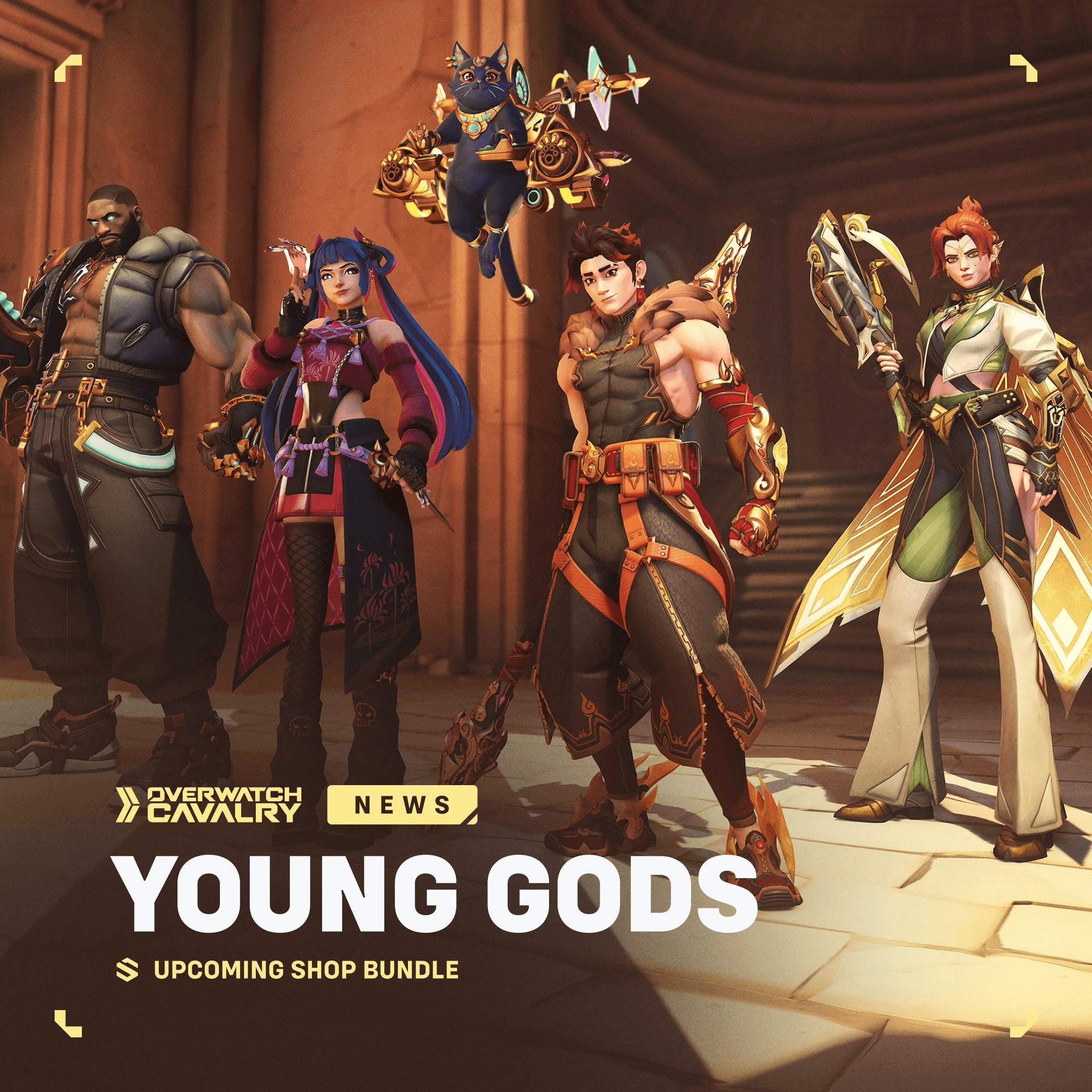Bundle Young Gods de Overwatch Season 4